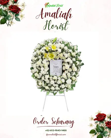 Krans Bunga Duka Sumberlawang
